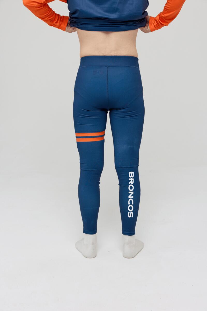 Homme Ski Sous-vêtement Bas Thermique NFL Denver Broncos 2/4