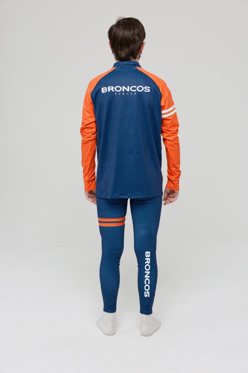 Homme Ski Sous-vêtement Bas Thermique NFL Denver Broncos 4/4