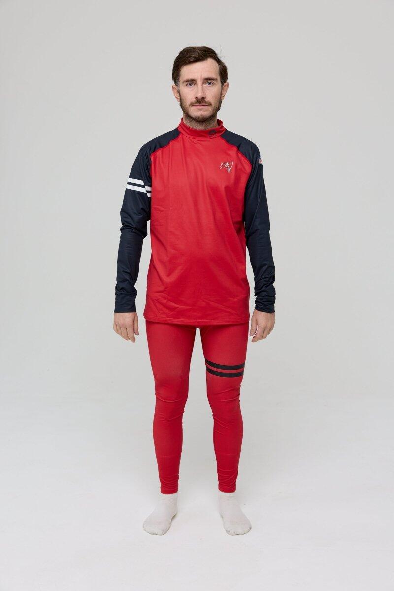 Homme Ski Sous-vêtement Bas Thermique NFL Tampa Bay Bucs 6/7