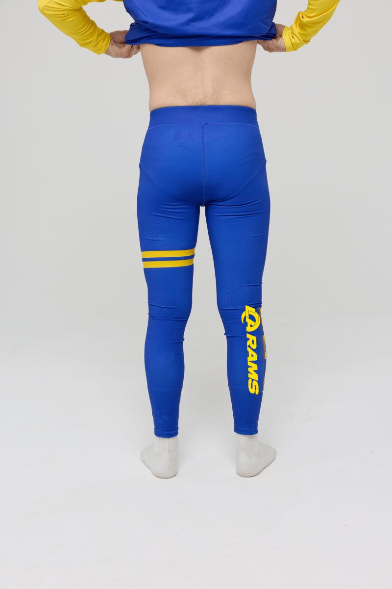 Homme Ski Sous-vêtement Bas Thermique NFL LA Rams 2/4
