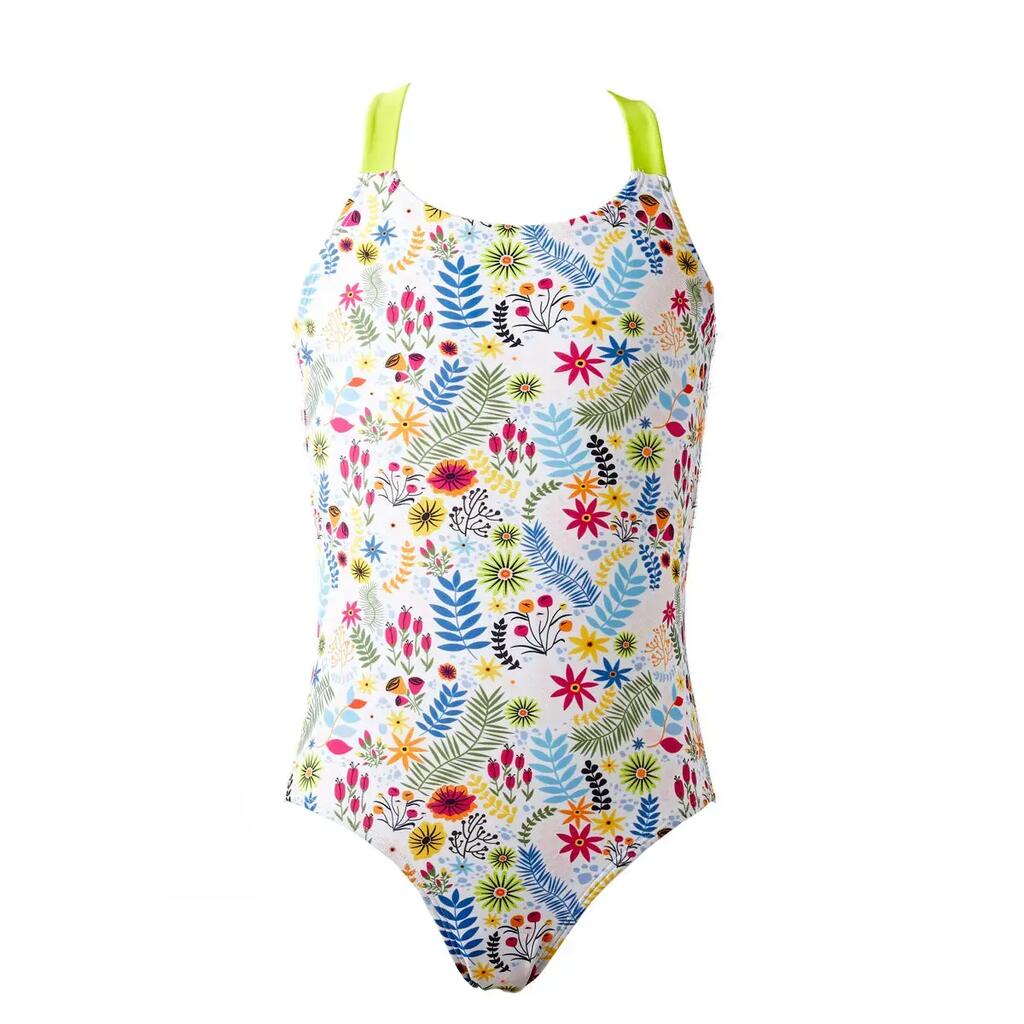 Girls Jungle Swimming Costume