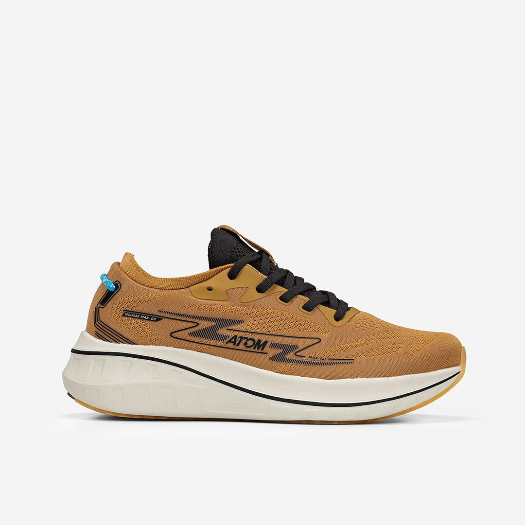 Scarpa da Corsa Running Uomo Mesh ATOM AT177 GP MAX MOUSSE FOAM SAND 1/7