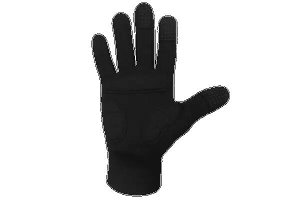 Mănuși FUNKIER Riccione unisex pentru ciclism, Lycra microfleece, Negru M 2/3