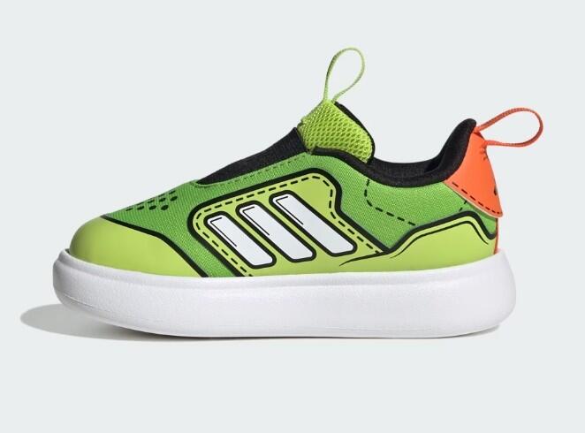 Scarpe bambino adidas bubblecomic i - verde 6/7