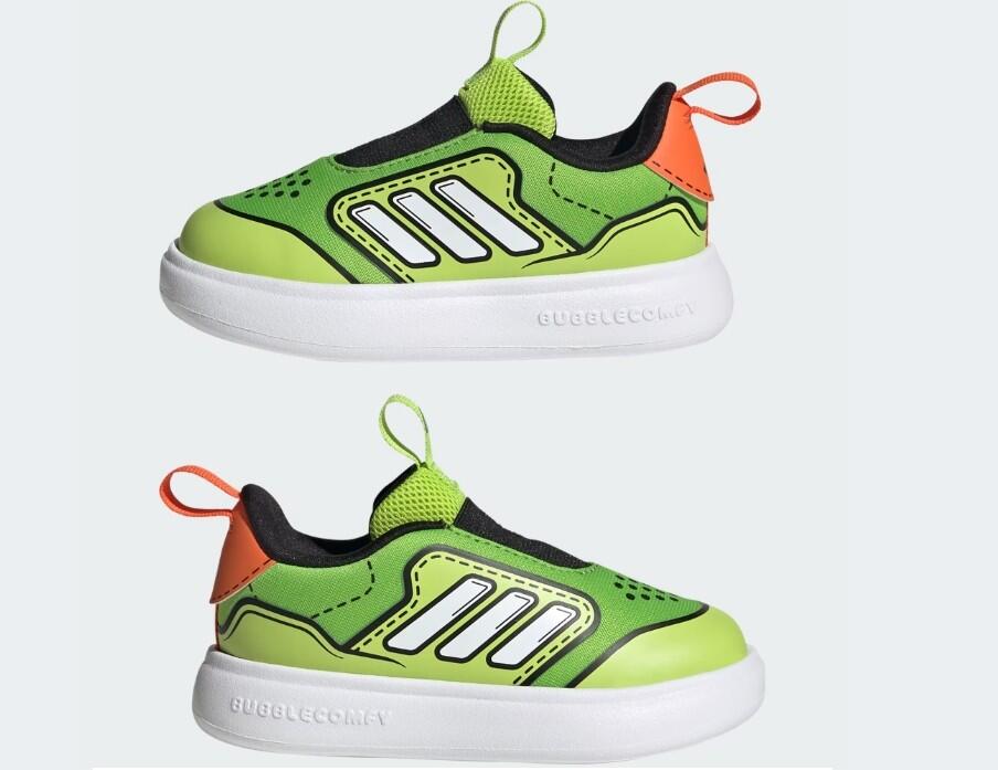Scarpe bambino adidas bubblecomic i - verde 7/7