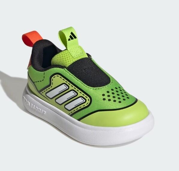 Scarpe bambino adidas bubblecomic i - verde 4/7