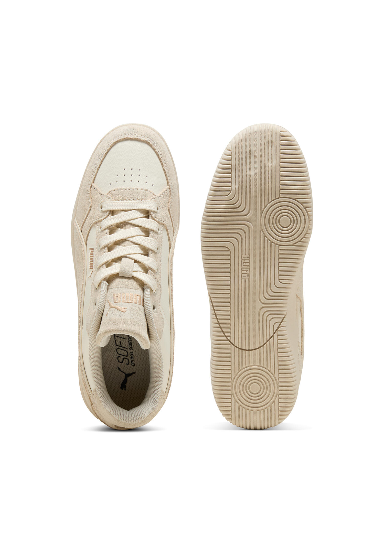 Puma Damen K-Moda OG Sneaker Lifestyle Schuhe 404760 01 White-Alpine -Gold 3/5