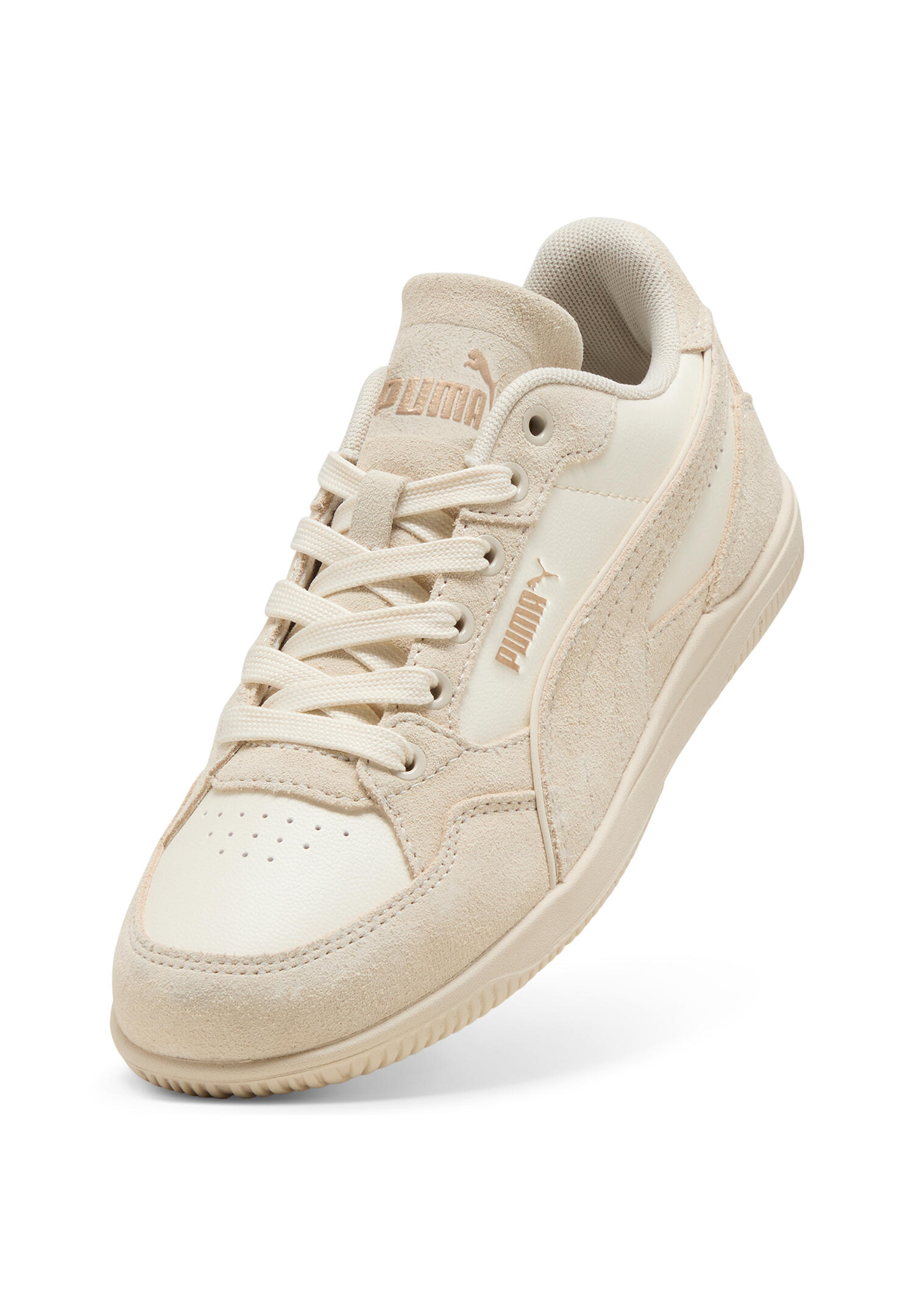 Puma Damen K-Moda OG Sneaker Lifestyle Schuhe 404760 01 White-Alpine -Gold 5/5