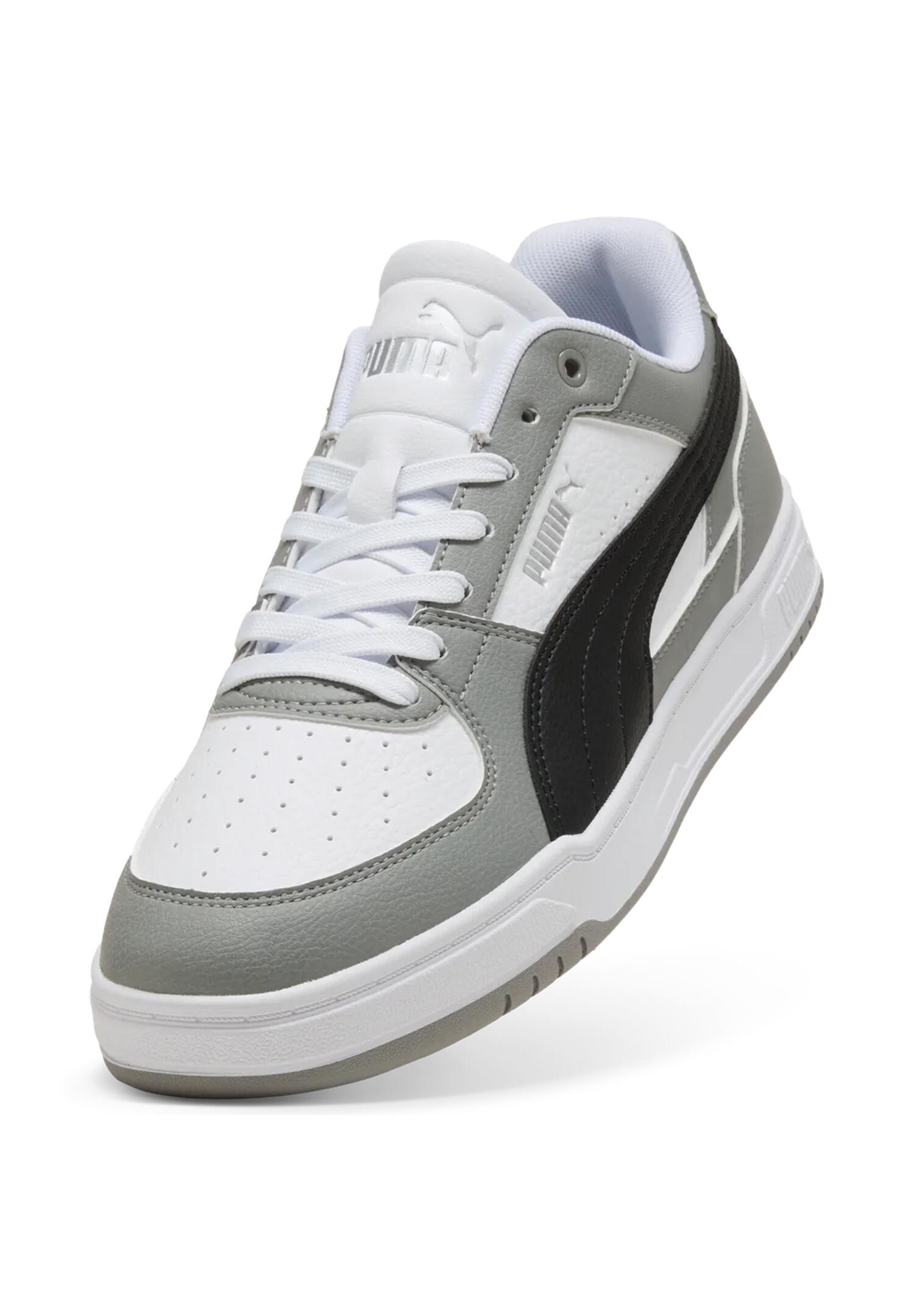 Puma Herren Caven III Sneaker Lifestyle Schuhe 404484 10 White-Black-Grey 5/5