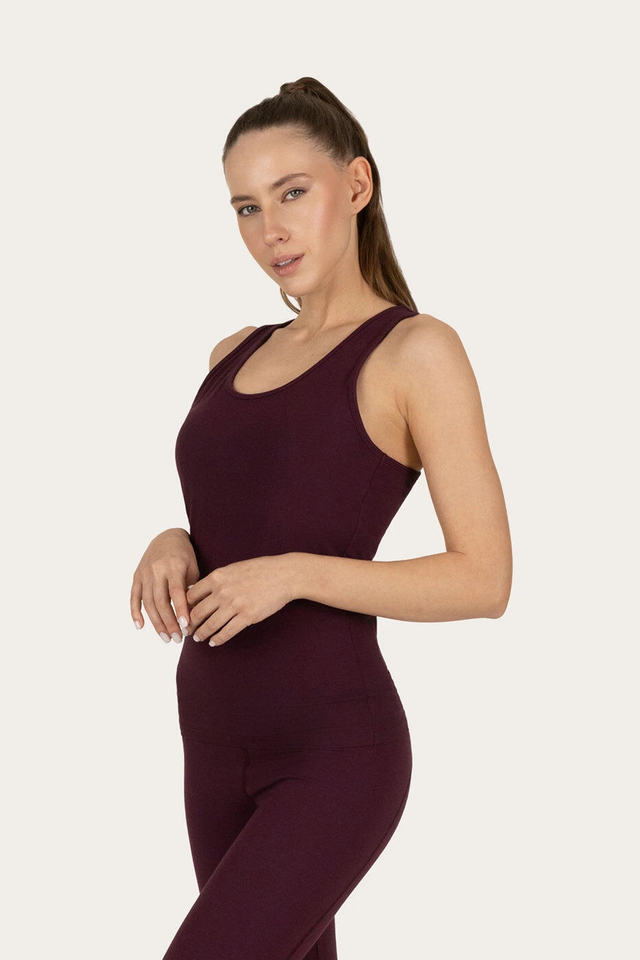 Surya Yoga et Pilates Sport Top - Violet Foncé 2/5
