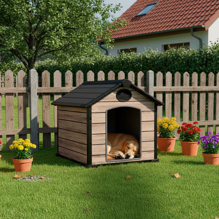 Abri de jardin résine OAK O10 102x115x100cm sol effet bois 2/6