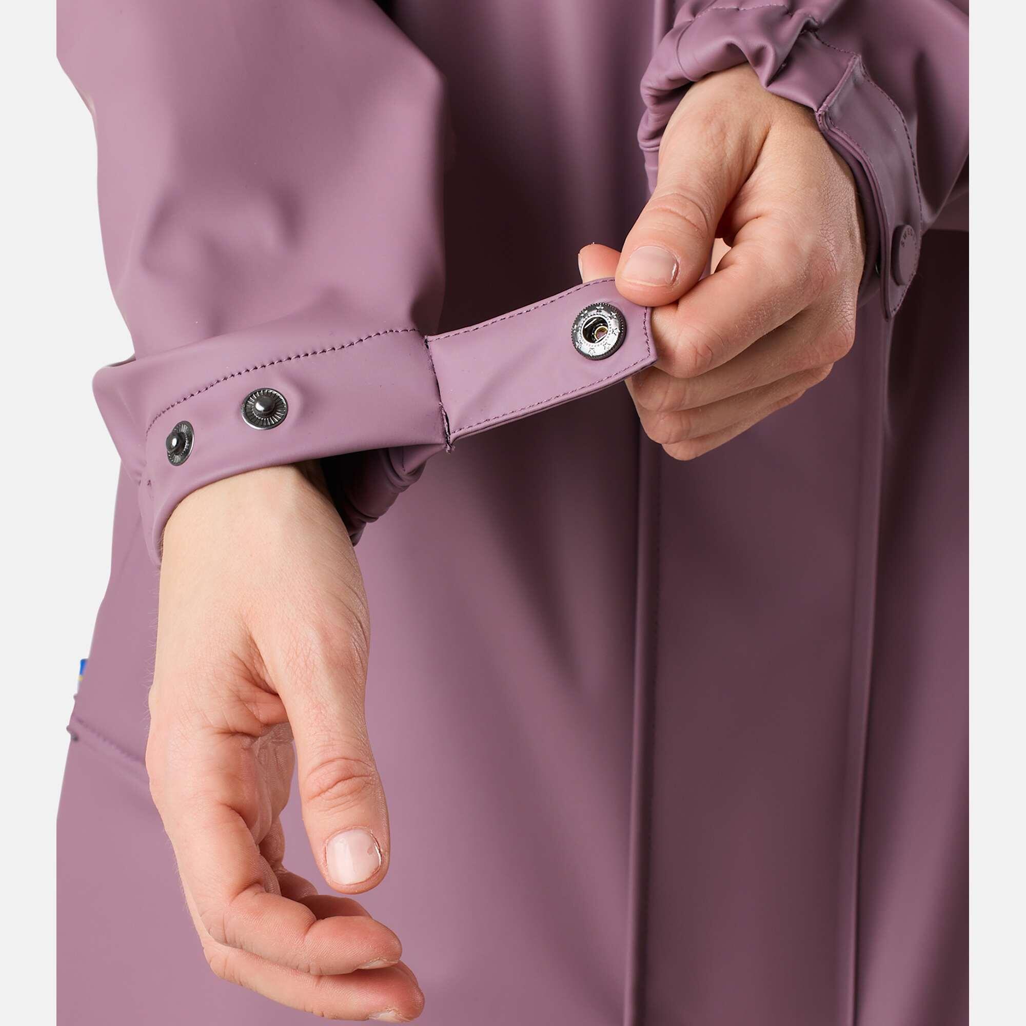 Veste de randonnée femme imperméable coupe-vent Väderöarna Long Coat 7/7