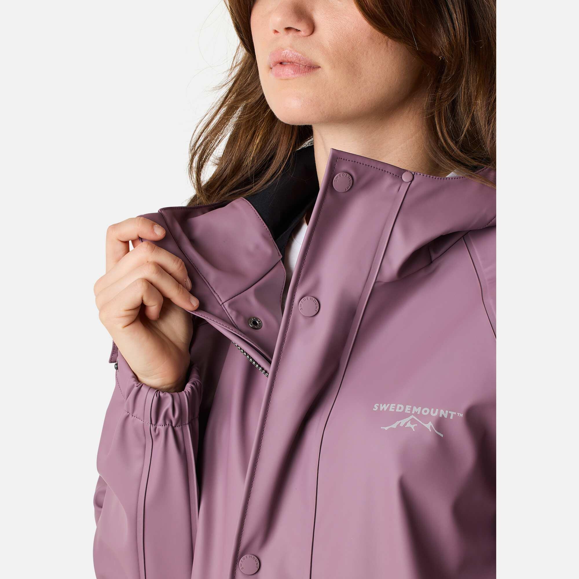 Veste de randonnée femme imperméable coupe-vent Väderöarna Long Coat 6/7