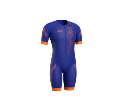 Triathlon Uomo Poliestere Men Competition Tri-Suit Rival LDSD STY men Navy