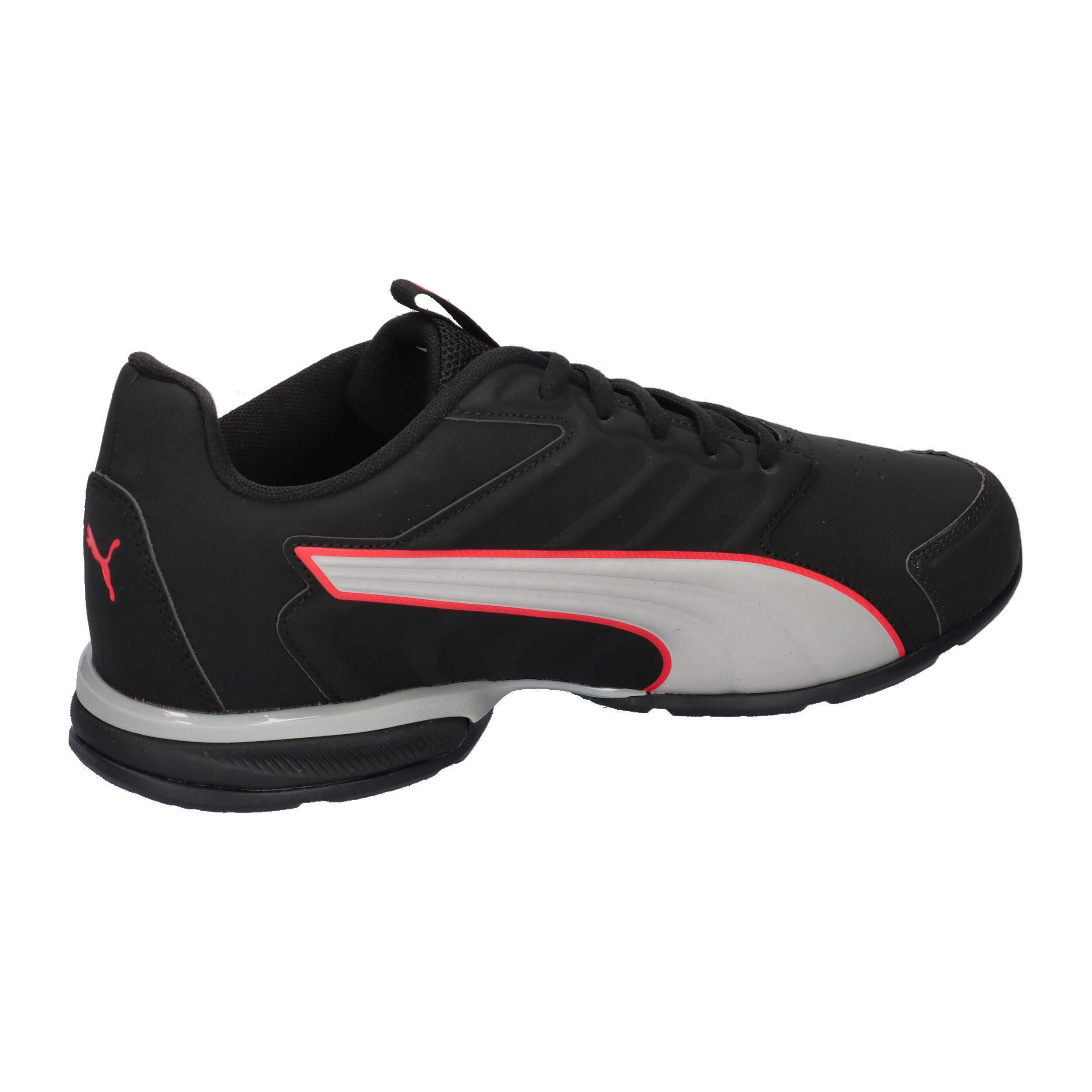 Puma Herren Electro SL Sneaker Turnschuhe 313092 05 Black-Grey Echo Red 15/15