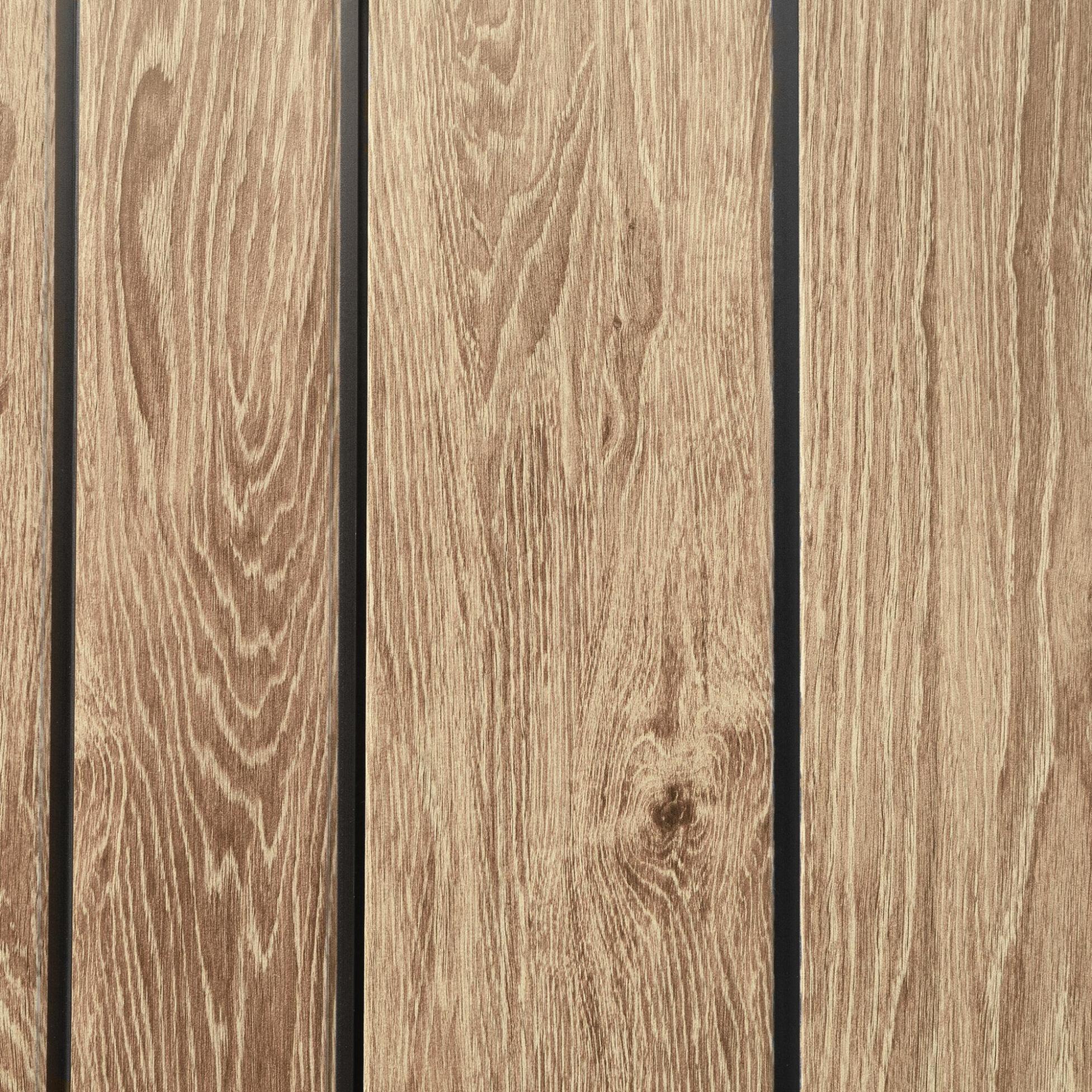 Abri de jardin résine 3,62m² OAK O40 sol fenêtre effet bois 5/6