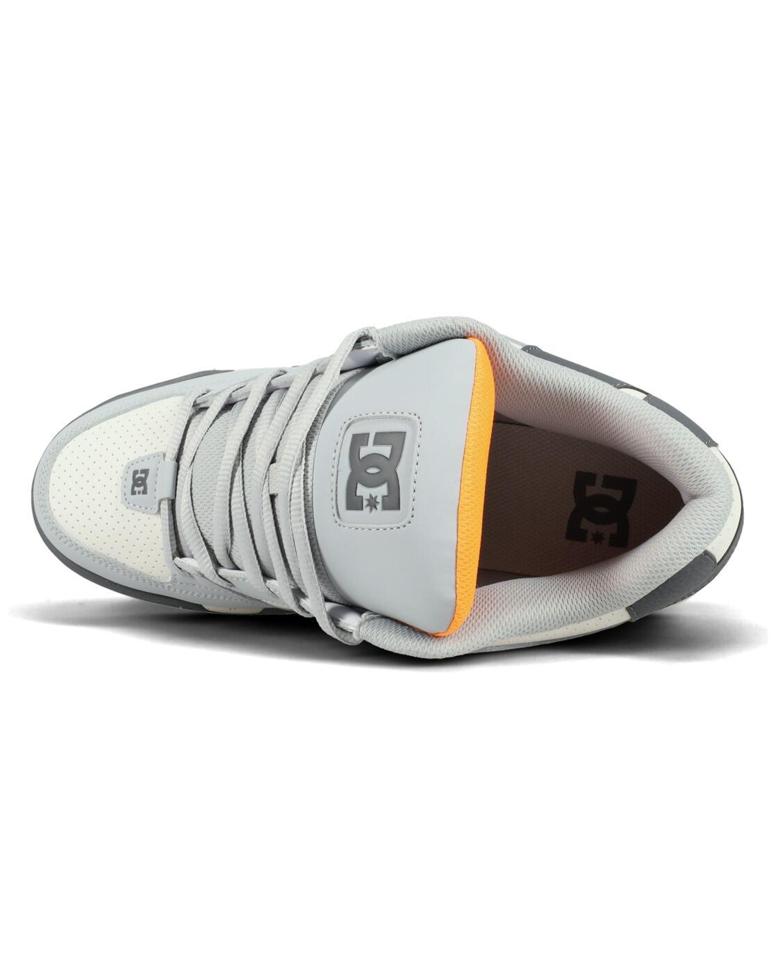 Chaussures en cuir Gris Homme 4/4