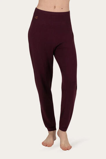 Pantalon d’été polyvalent Yoga et Pilates - Ojas - Violet Foncé