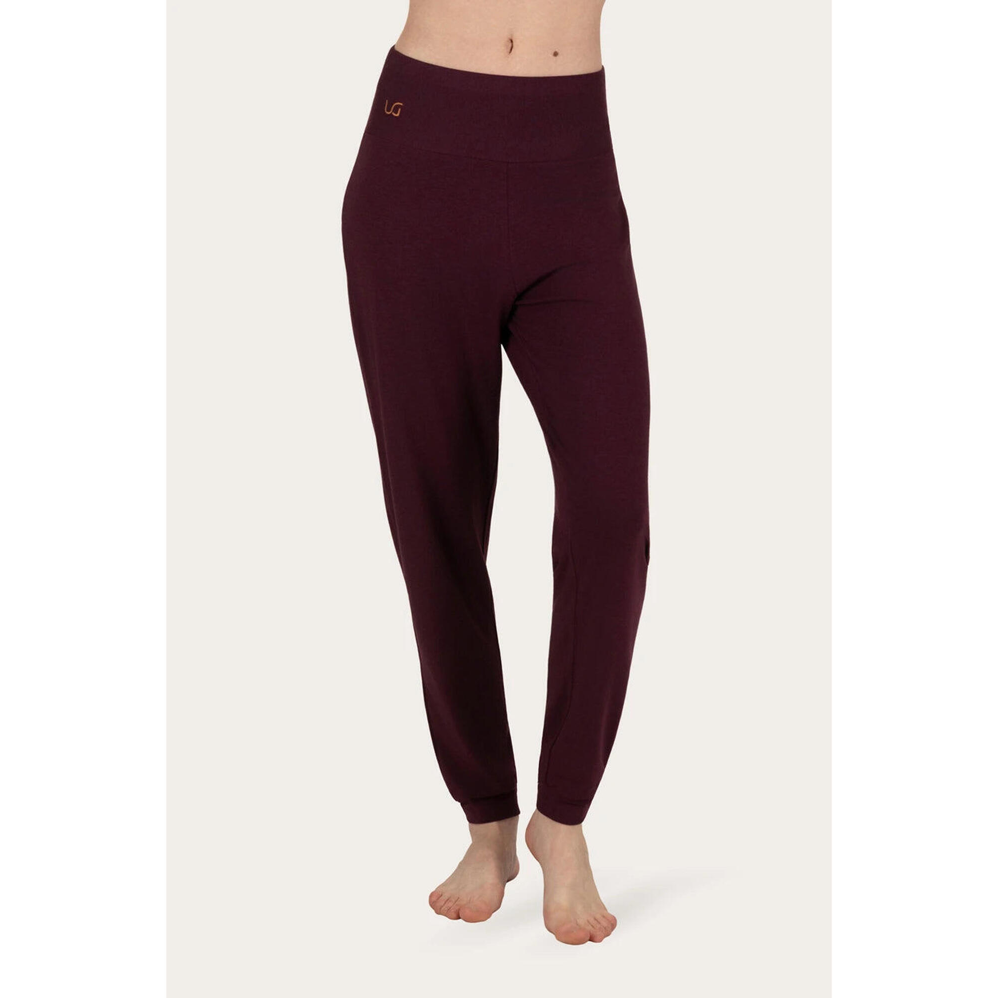 Urban Goddess - Pantalon D’été Polyvalent Yoga Et Pilates - Ojas - Violet Foncé - Pantalons - Violet - Decathlon
