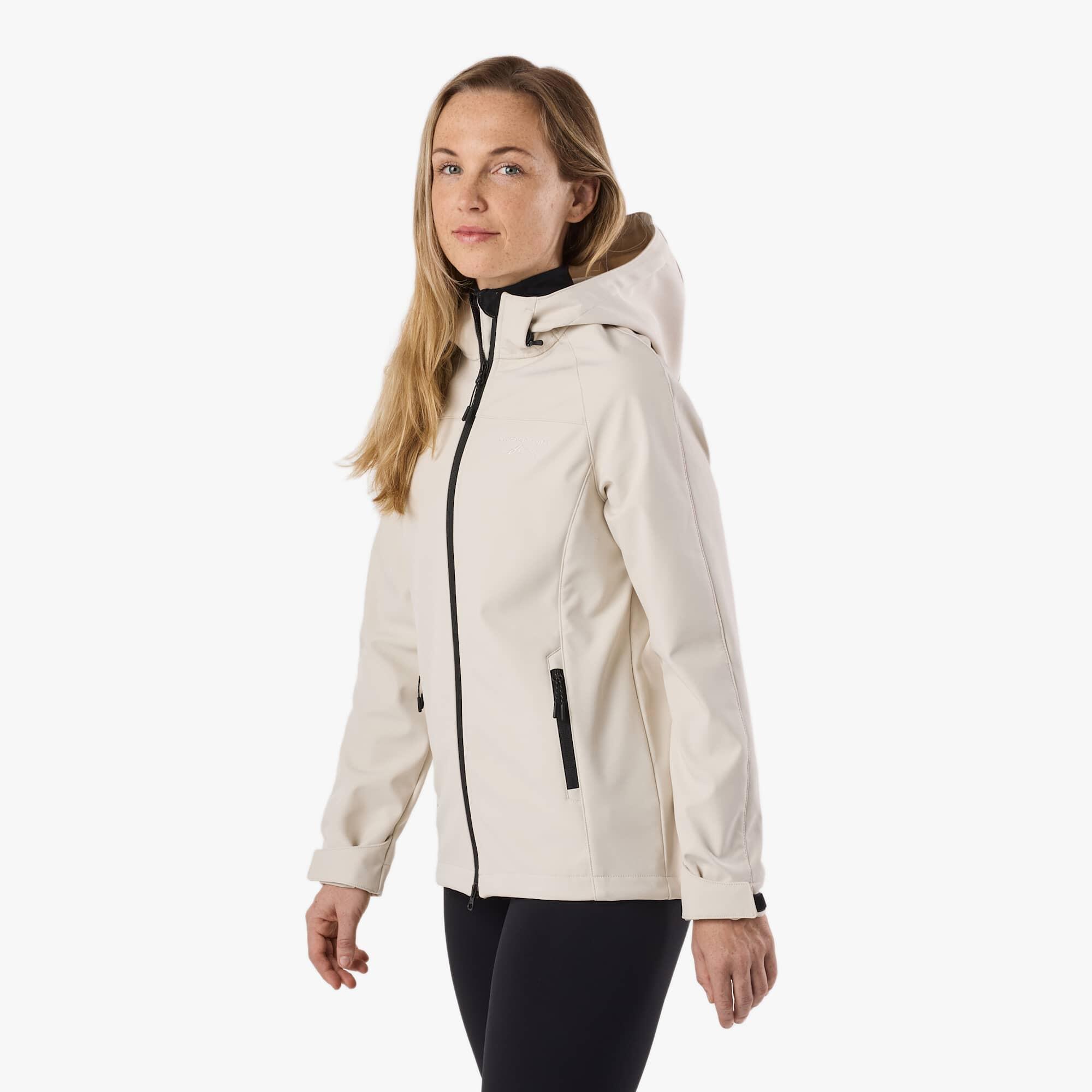 Damen Wandern Softshelljacke wasserdicht atmungsaktiv Stryn Softshell 4/8