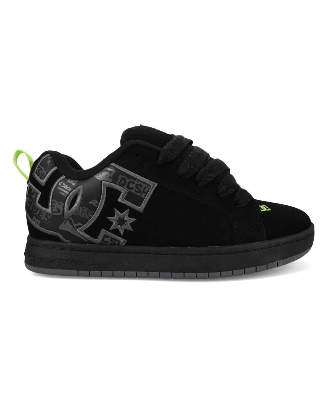 Lederschuhe COURT GRAFFIK Schwarz Herren 2/4