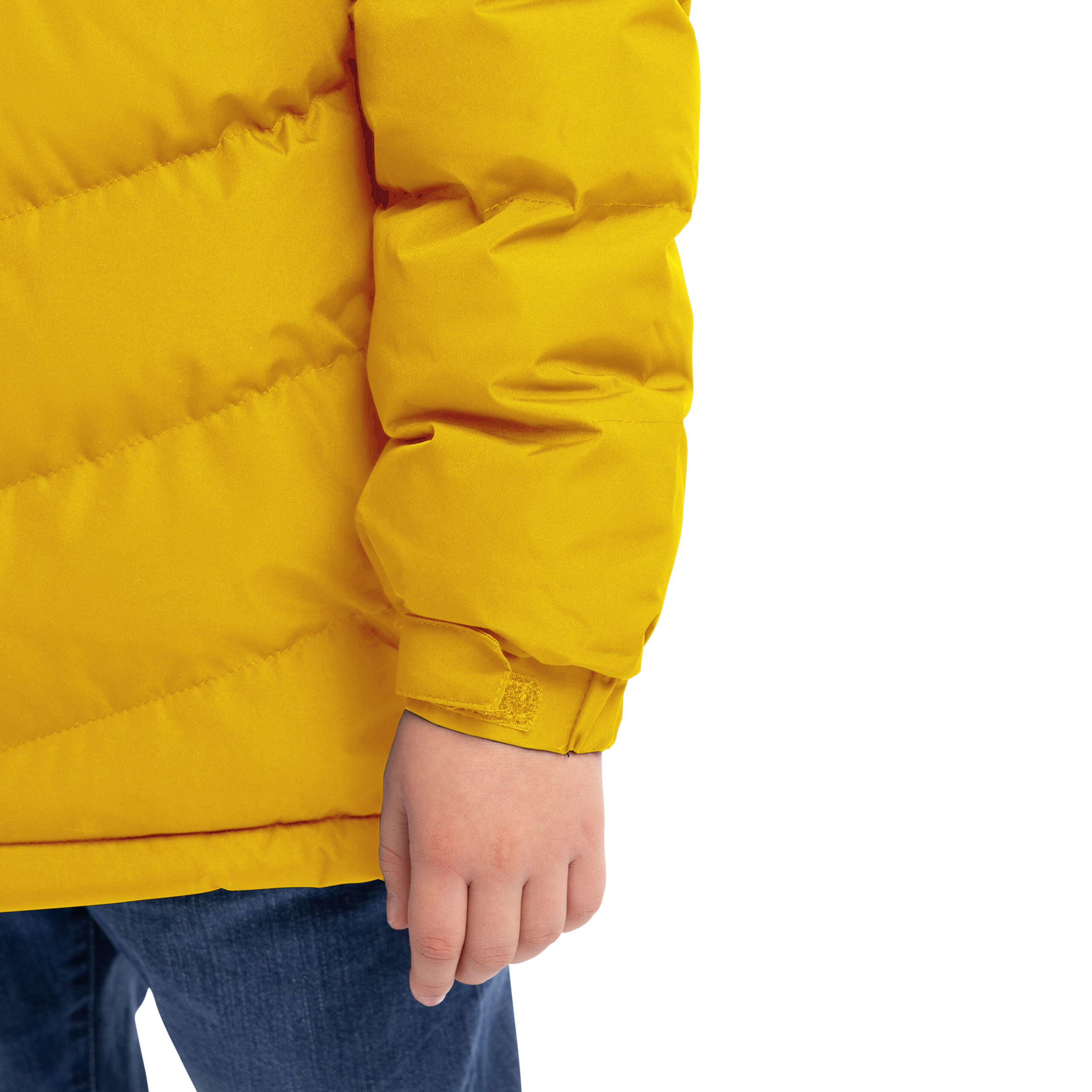 Cazadora infantil acolchada con capucha desmontable. 4/5
