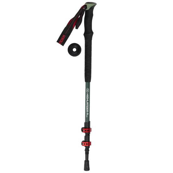 Bastoncini da trekking (set) Tiree Pro Carbon Fast-Lock – Verde