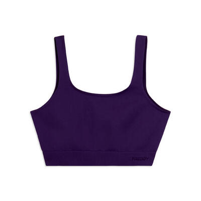 Top Sportivo Seamless con Fascia Sottoseno in costina