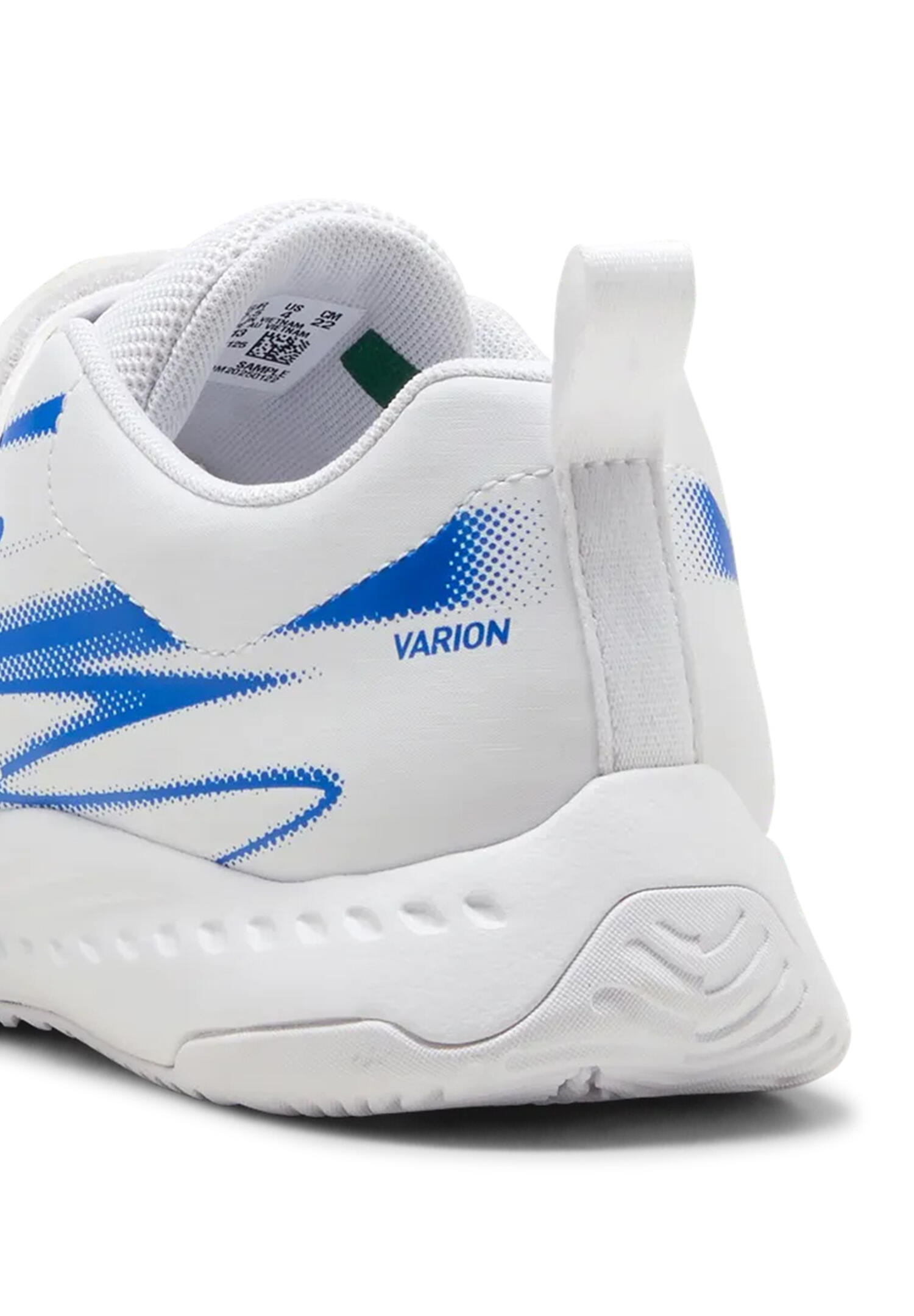 PUMA Varion II V Junior Kinder-Hallenschuhe 108106 13 White-Ultra Blue 3/10