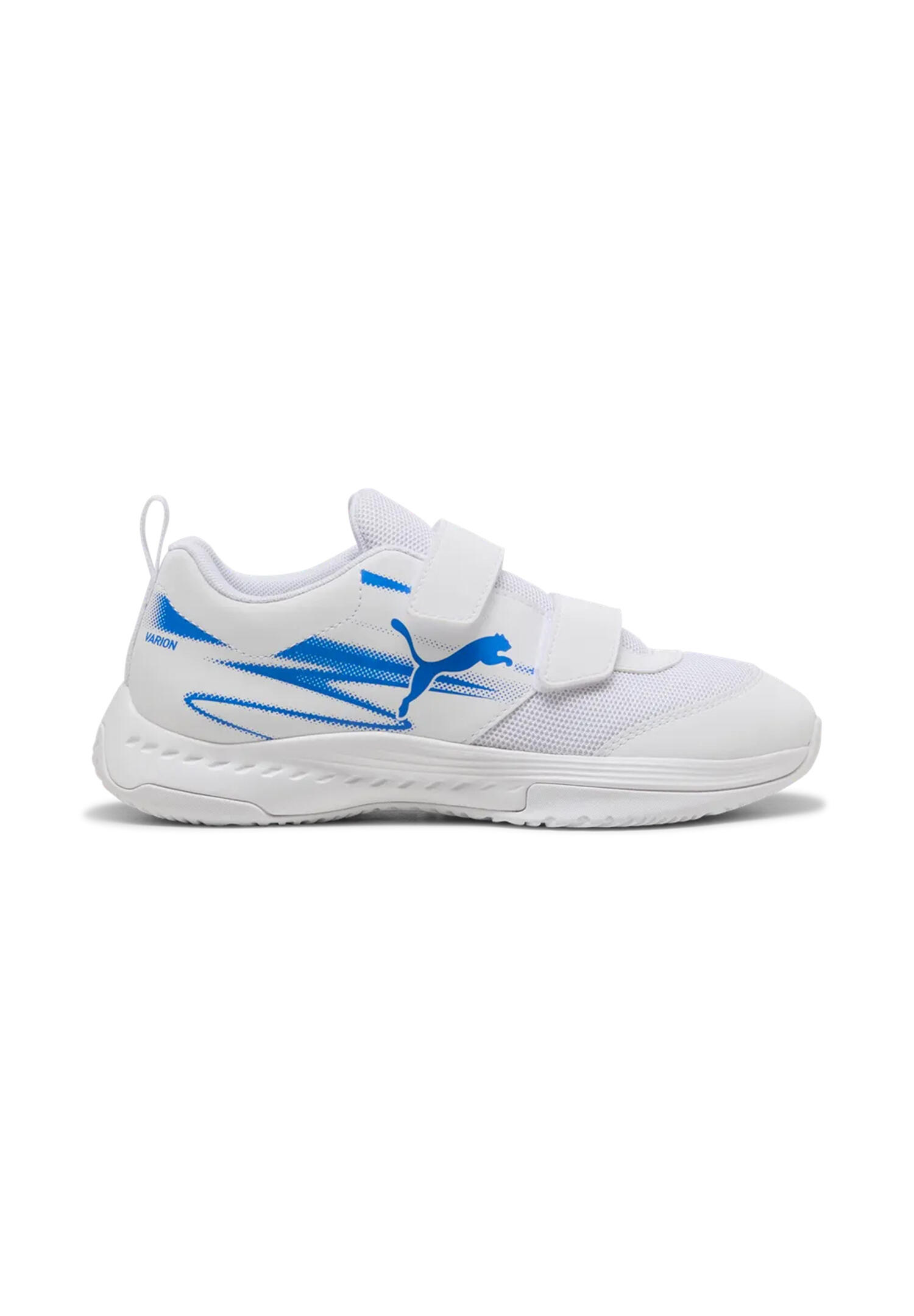 PUMA Varion II V Junior Kinder-Hallenschuhe 108106 13 White-Ultra Blue 6/10