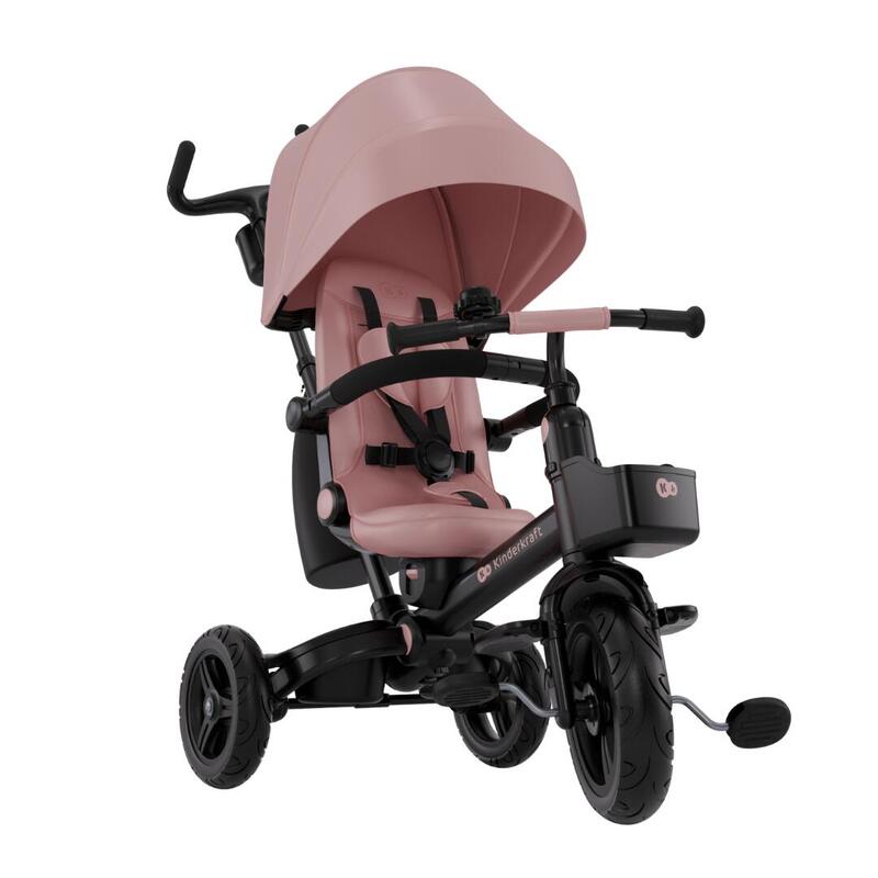 Tricicletă Kinderkraft AVEO 2 Plus ROZ