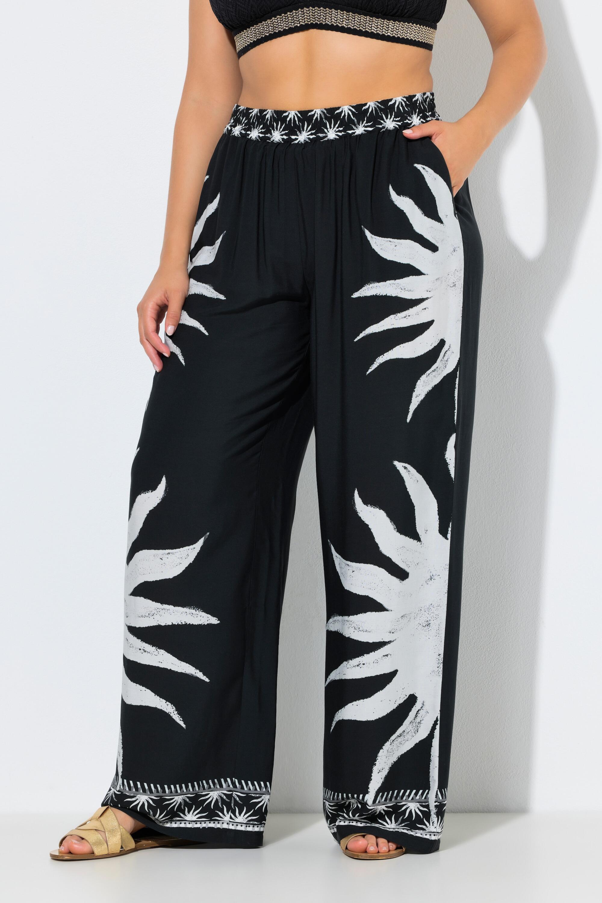 Jeans Noir Ulla Popken Taille Haute élastique Coupe Droite - Taille 44, Neuf Avec étiquettes