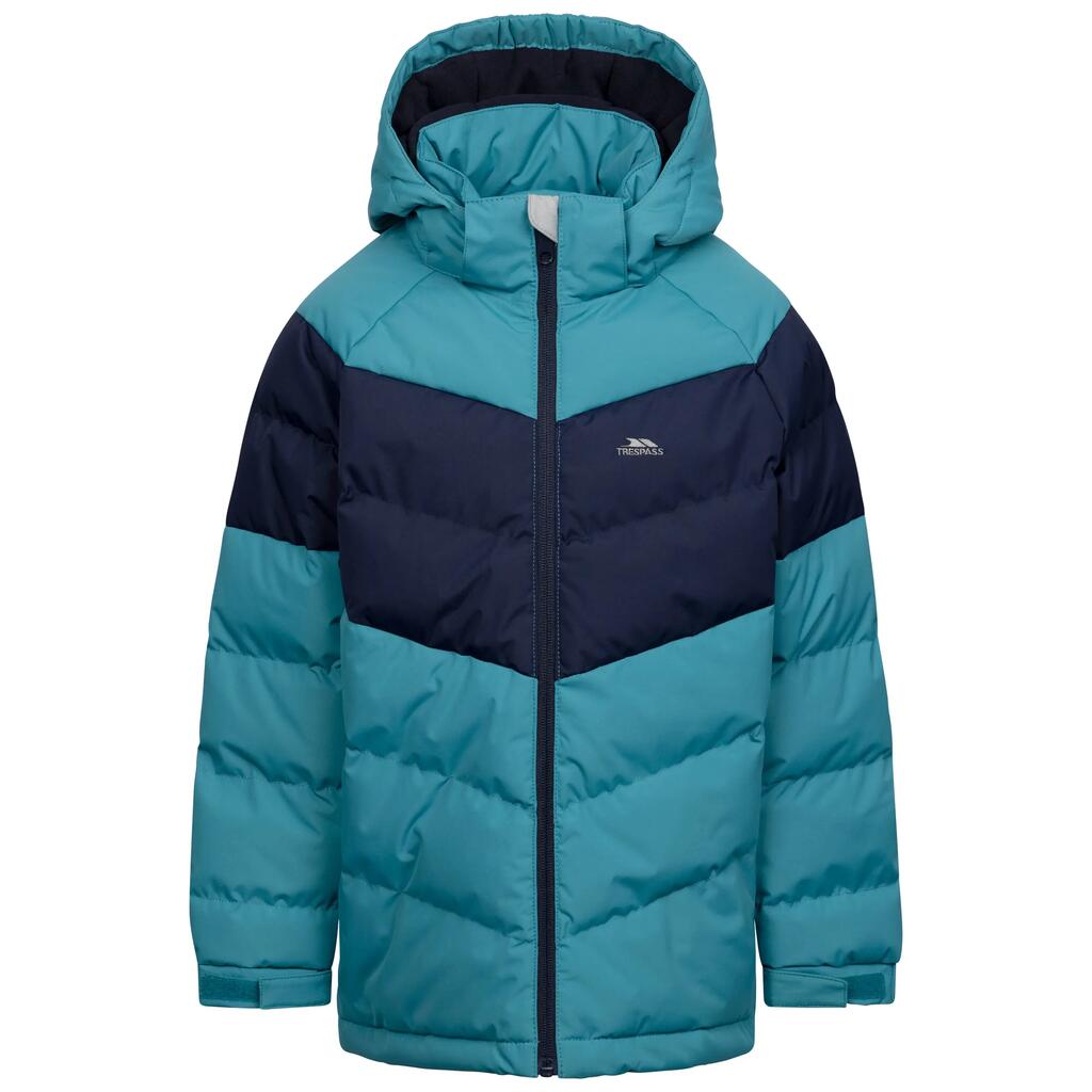 Unisex Kids Padded Detachable Hood Waterproof Jacket - Aldery