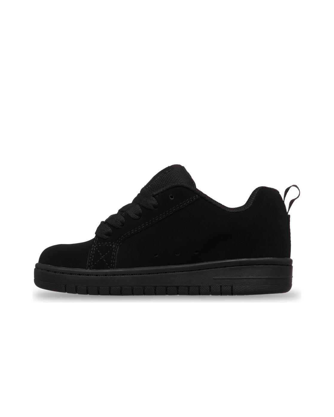 Zapatos COURT GRAFFIK Negro Niño 3/4
