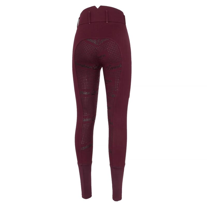 Pantaloni de călărie pentru copii EQUESTRIAN QUEEN Redbridge, cu șezut complet