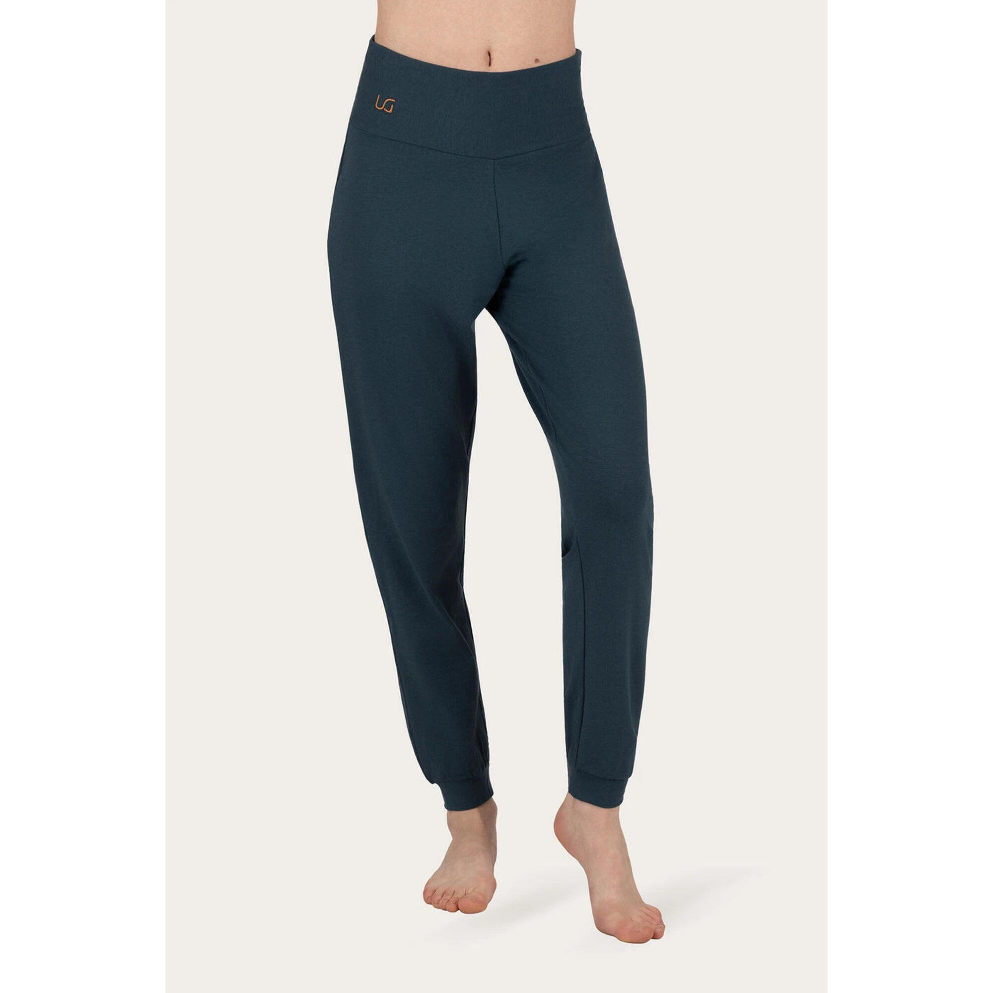Urban Goddess - Pantalon D’été Polyvalent Yoga Et Pilates - Ojas - Bleu Foncé - Pantalons - Bleu - Decathlon