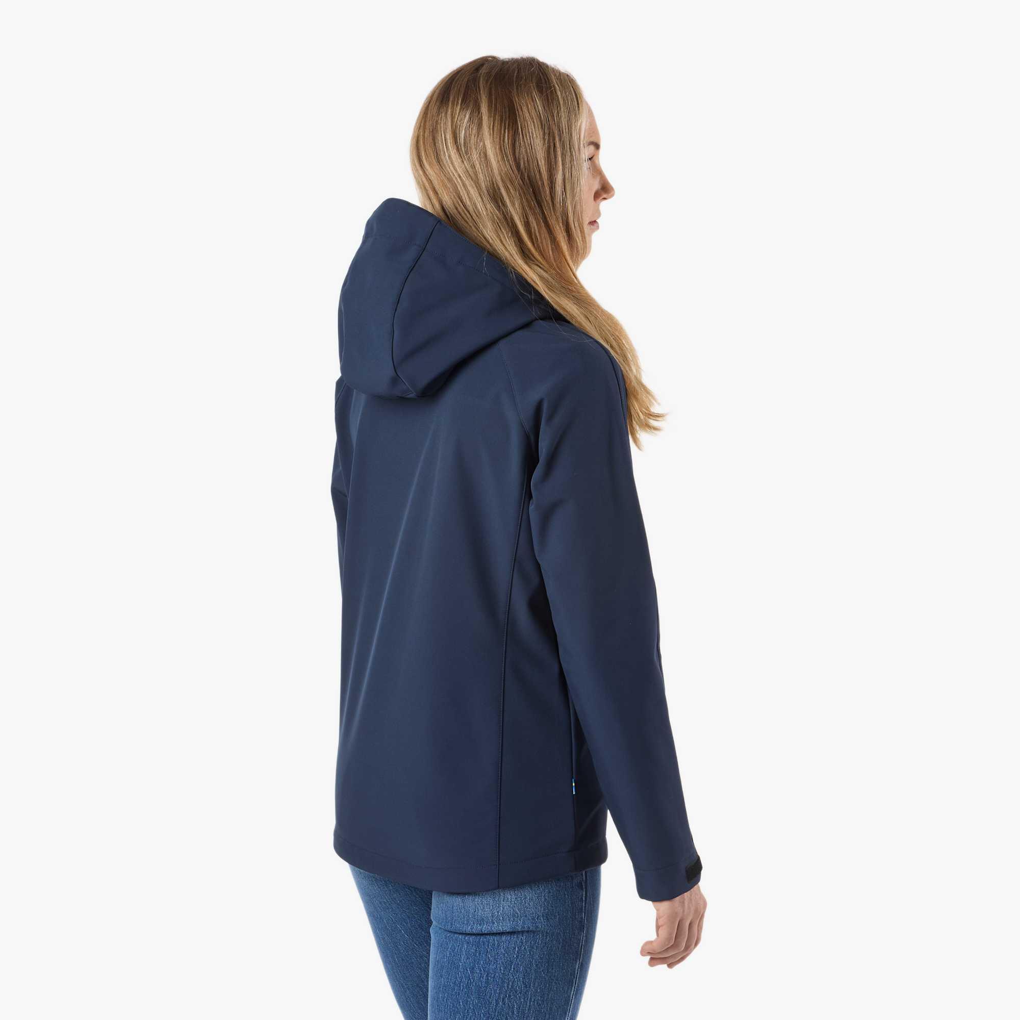 Veste softshell randonnée femme imperméable respirante Stryn Softshell 2/8