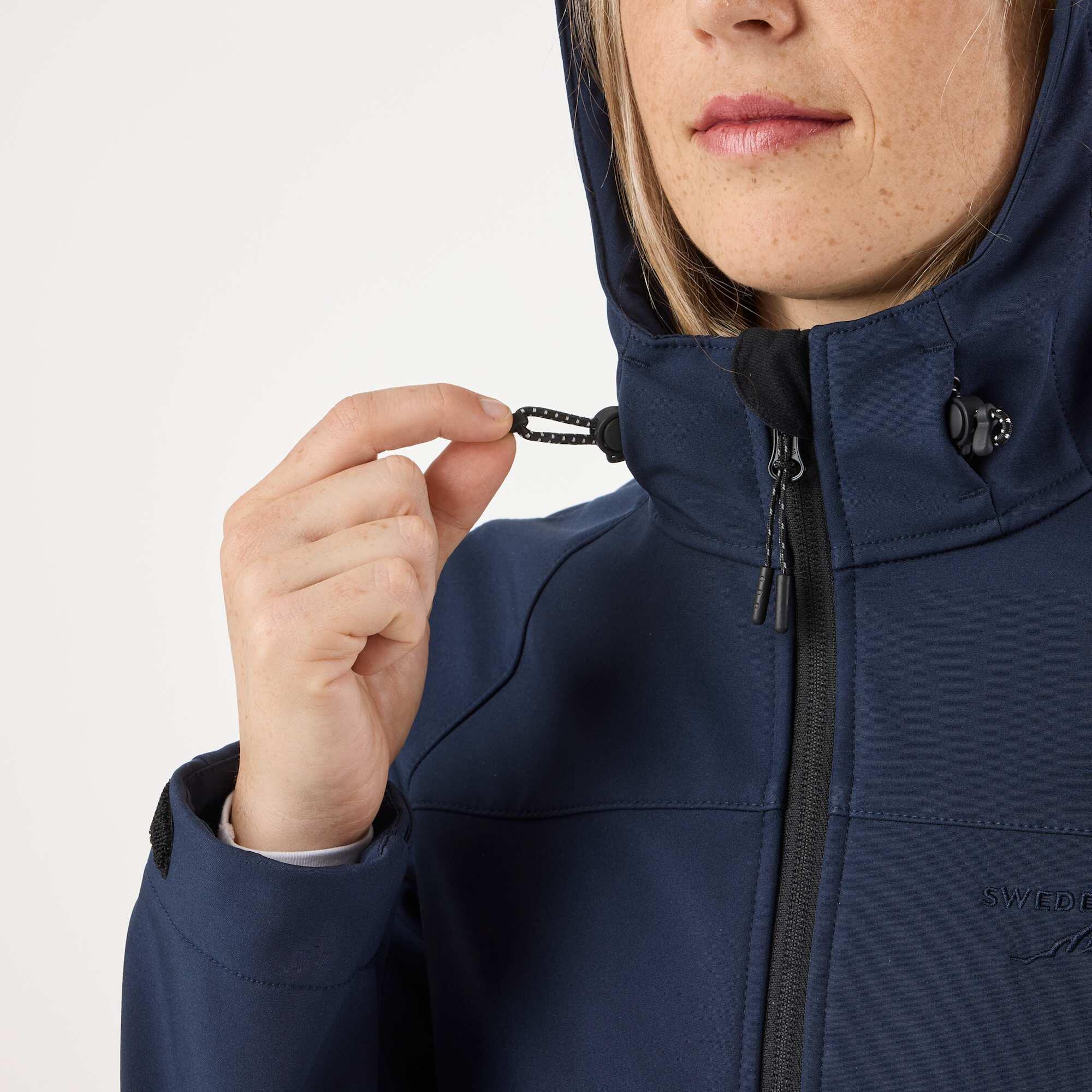 Veste softshell randonnée femme imperméable respirante Stryn Softshell 6/8