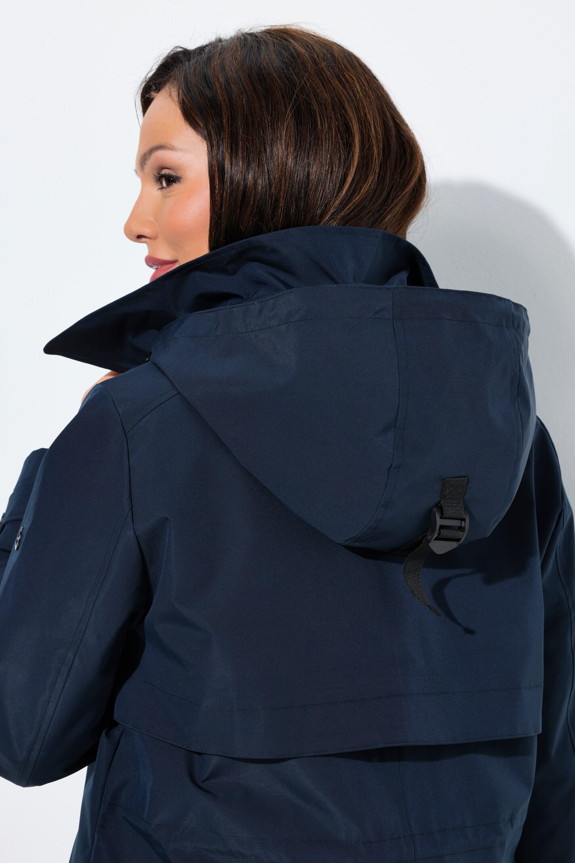 Femme Trench-coat technique HYPRAR à capuche modèle déperlant 3/7