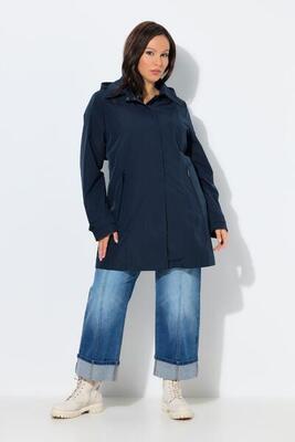 Dames hyprar functionele trenchcoat waterafstotend capuchon