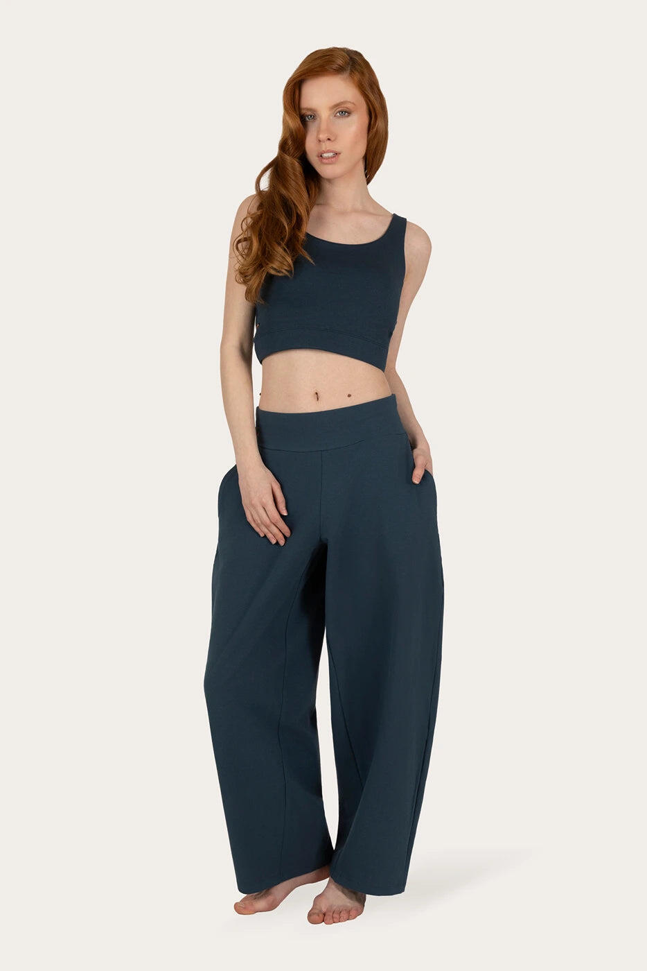 Soutien-Gorge de Sport de Yoga et Pilates Mandala – Blue Foncé 4/5