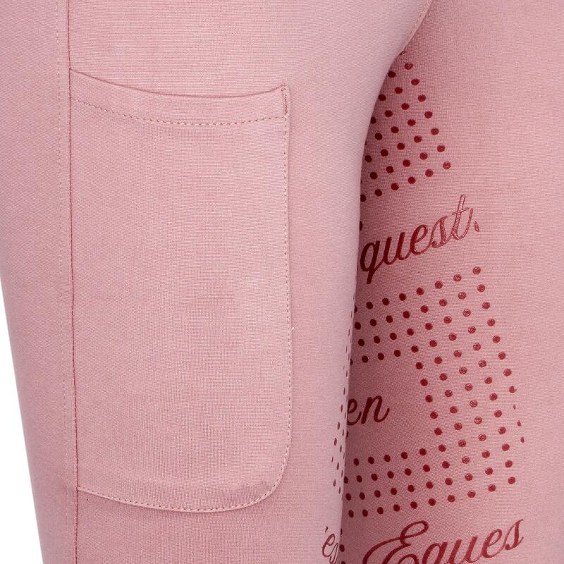 Pantaloni de călărie EQUESTRIAN QUEEN Redbridge pentru femei, cu șezut complet
