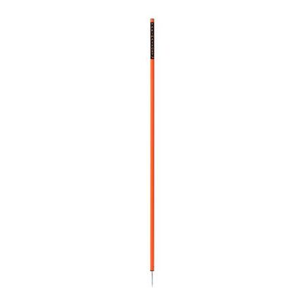 Slalomstangen 10er-Set 170–175 cm, Metallspitze, Orange