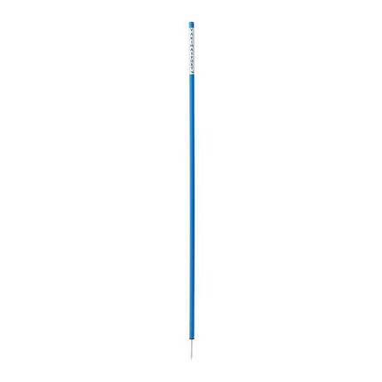 10er-Set Slalomstangen 170 cm Kunststoff mit Metallspitze, blau