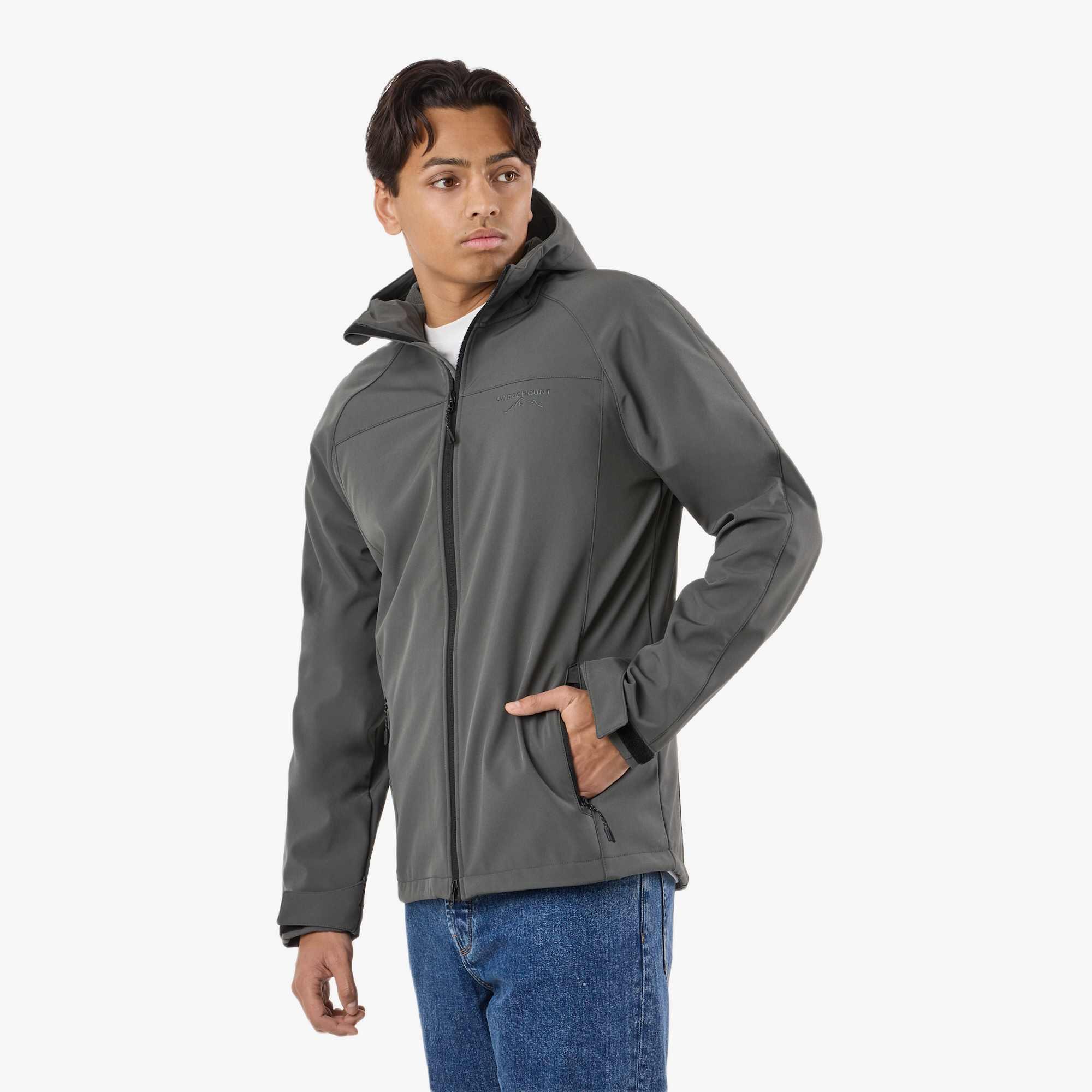 Herren Wandern Softshelljacke winddicht atmungsaktiv Tromsö 4/8