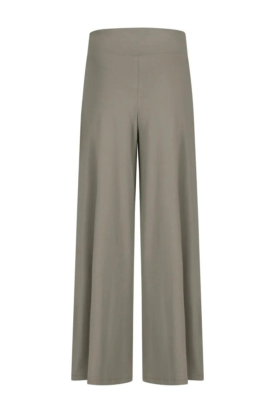 Pantalon de yoga et athleisure Nyx à coupe large – gris galet 5/5