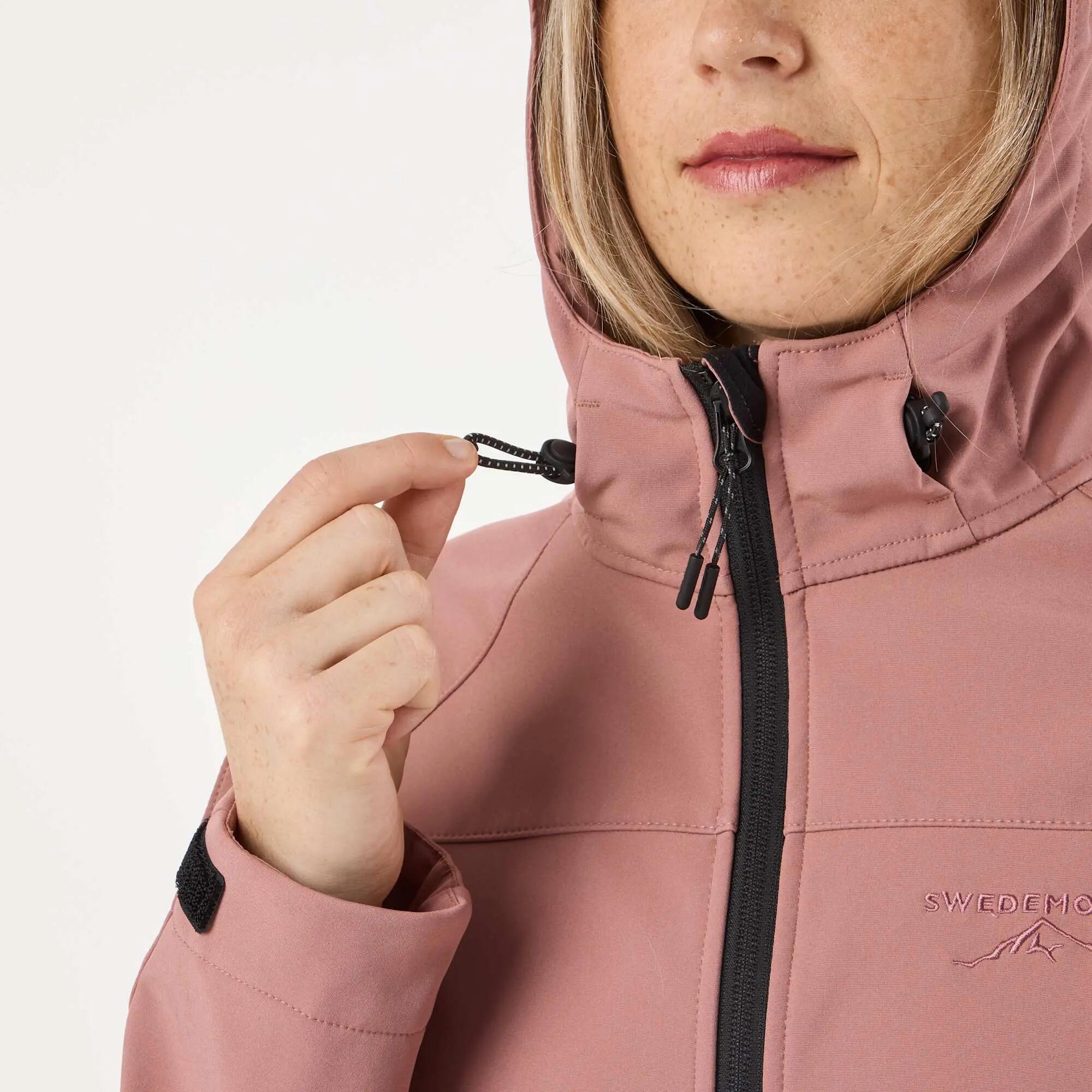 Softshell Jas Wandelen Vrouw Stryn Waterdicht 6/8