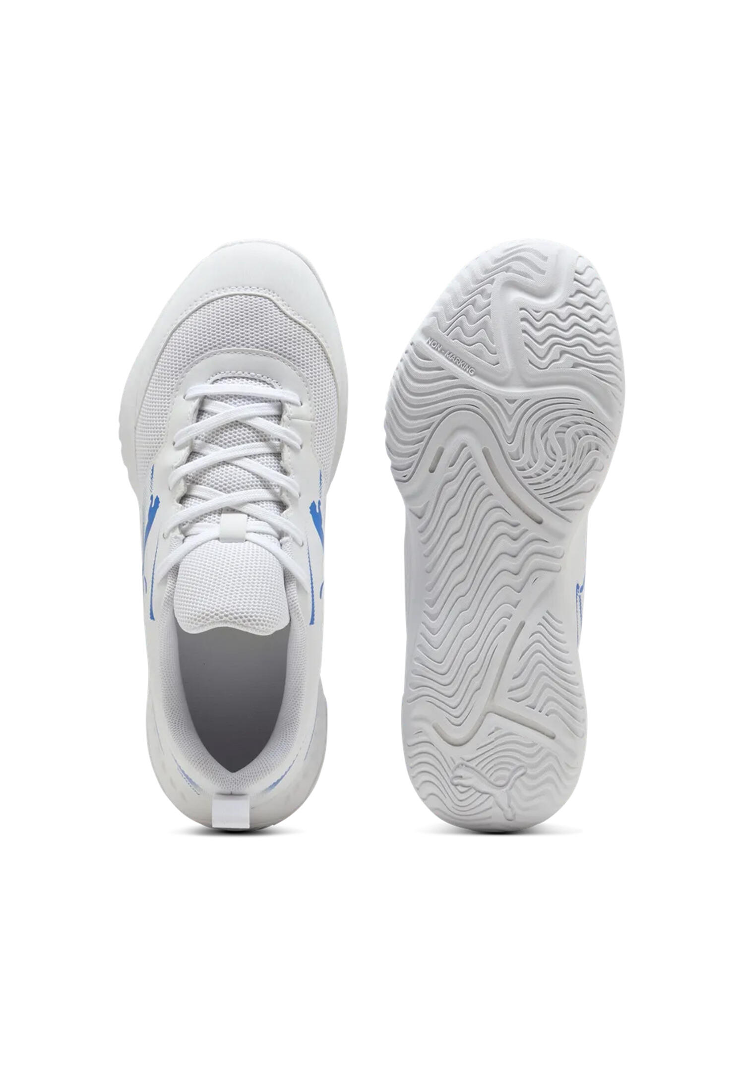 PUMA Varion II Hallensportschuh Teenager Sneaker Schuhe 108105 White-Ultra Blue 4/5