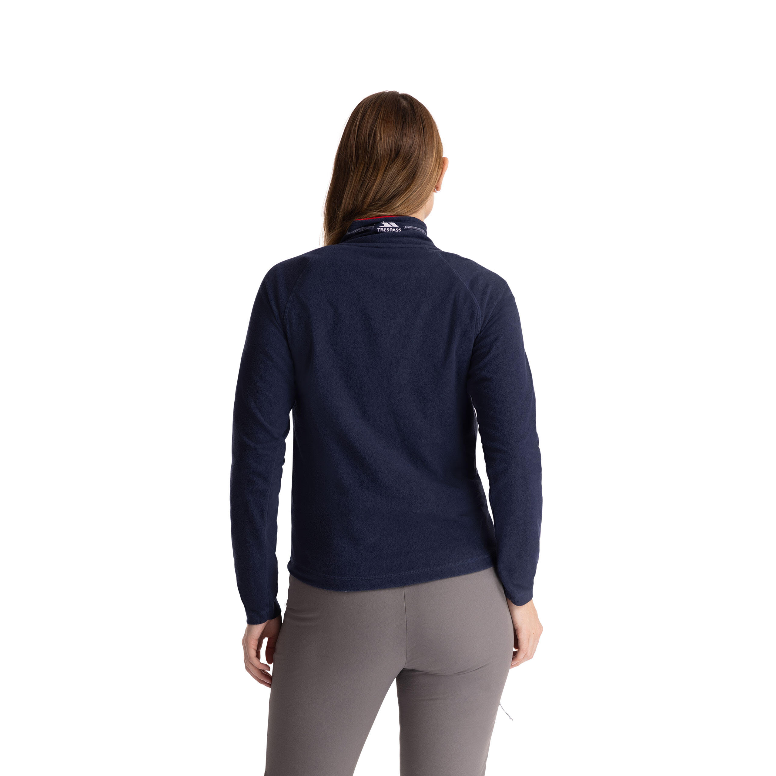 Trespass Skylar - Female Fleece At100 Navy / Red 4/5