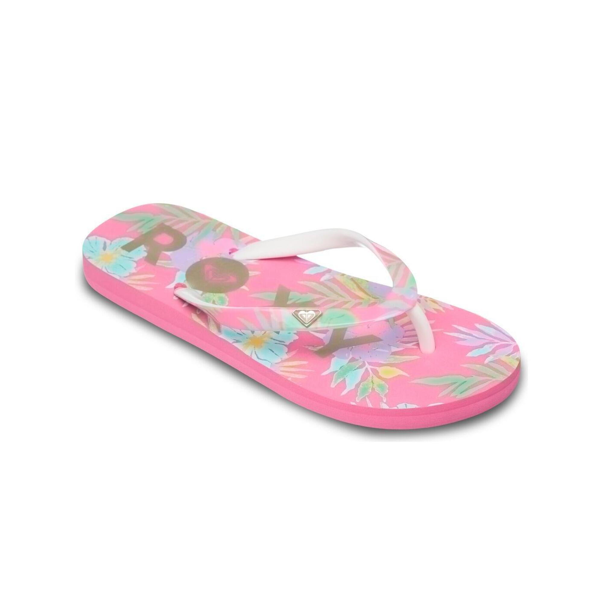 Roxy - Sandales Rg Pebbles Rose Fille - Sandales - Rose - Decathlon